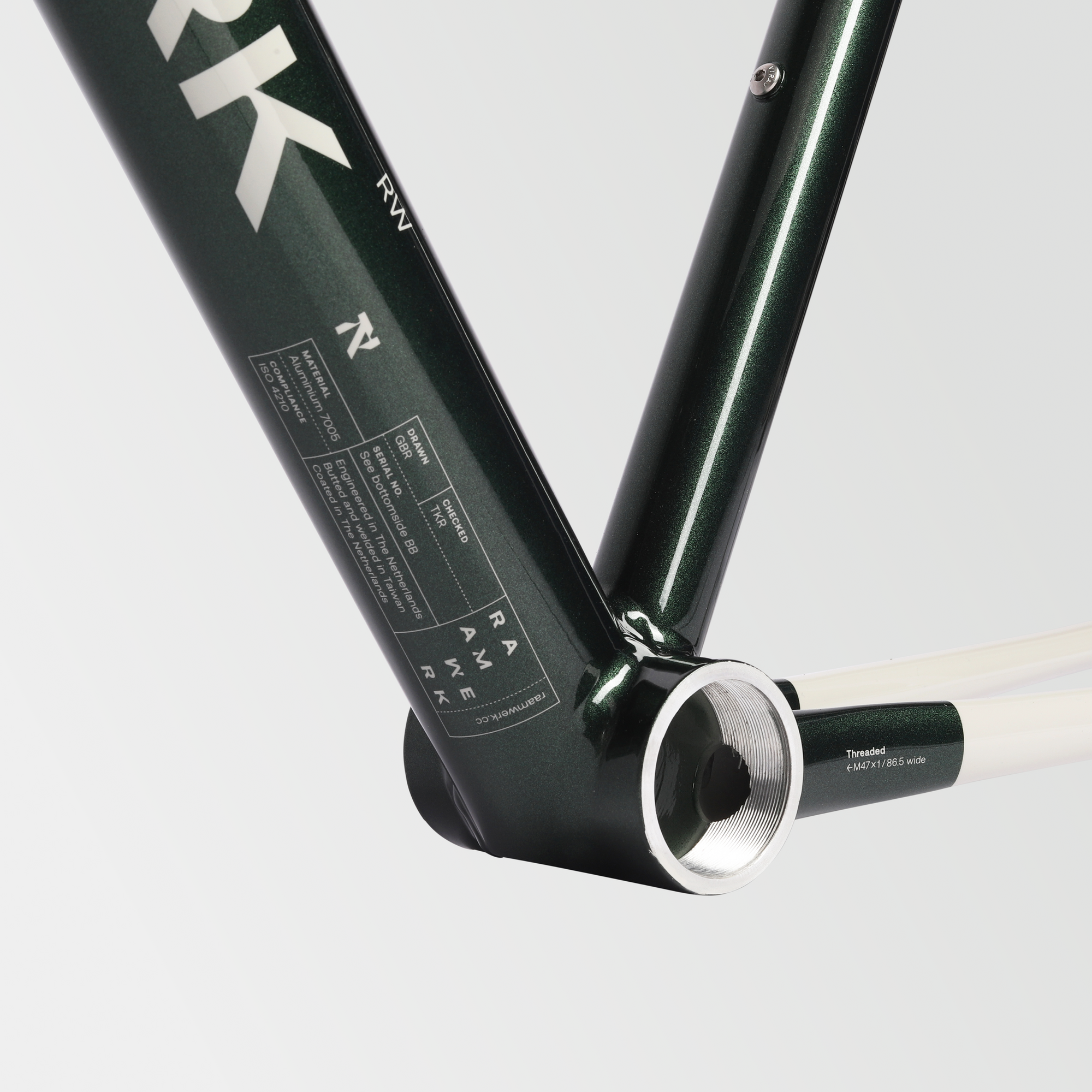 Frameset Road Rim Glitter Green