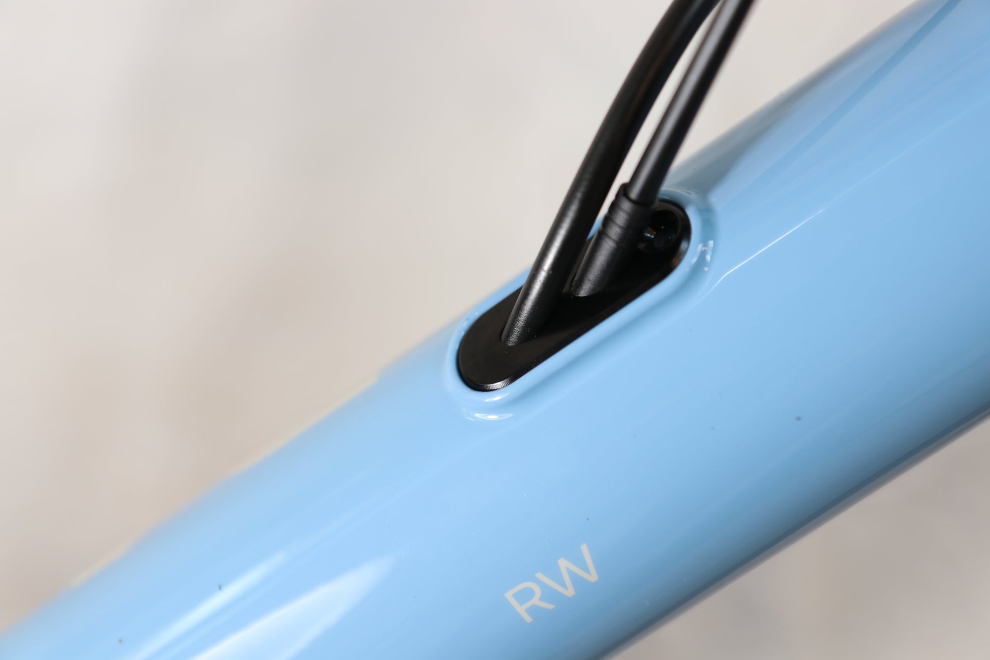 Cable guide Downtube - 1 guide, 1 stopper